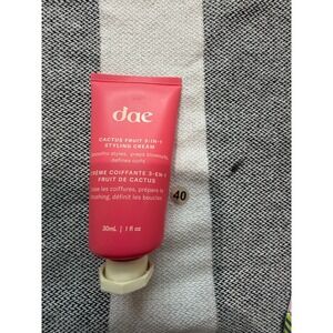 Dae Cactus Fruit 3-in-1 Styling Cream 1oz 30ml Travel Size Smooths Preps Defines